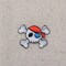 Set of 3, Mini Pirate Skull, Jolly Roger, Embroidered, Iron on Patch